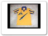 The New York city of Rochester has had organized soccer for over 90 years. They were one of the first in the nation to have organized youth clubs. The Rochester Lancers, NASL Champions in 1970, stopped operations in 1980. This is a jersey from their final season. 