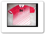 A 1997 CANADA World Cup Qualifying jersey. 