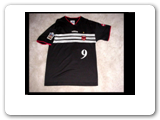 DC United and Bolivian international Jamie Moreno not only led the MLS in goal scoring in 1997, but was the Most Valuable Player of the 1997 MLS Cup wearing this jersey. 