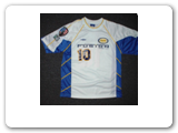 Top goal scorer in 2001, Alex Pineda Chacon of the Miami Fusion was voted the Most Valuable Player in MLS. The Honduran international wore this jersey. 