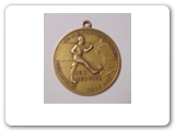 Regional clubs were starting points for great players and later great clubs.   Fred Beardsworth began a splendid career in America by winning this medal with the local team New Bedford F.C.
