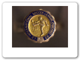 The National Soccer League of Chicago was one of the most powerful regional competitions in the United States. Chicago soccer clubs were regularly involved in the National Challenge Cup and had their exclusive tournament in the Peel Cup. This 1927-28 Championship Ring, believed to be the oldest of its kind in America, is made of 24 kt gold. 